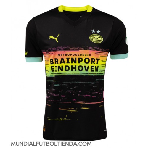 Camiseta PSV Eindhoven Segunda Equipación Replica 2024-25 mangas cortas